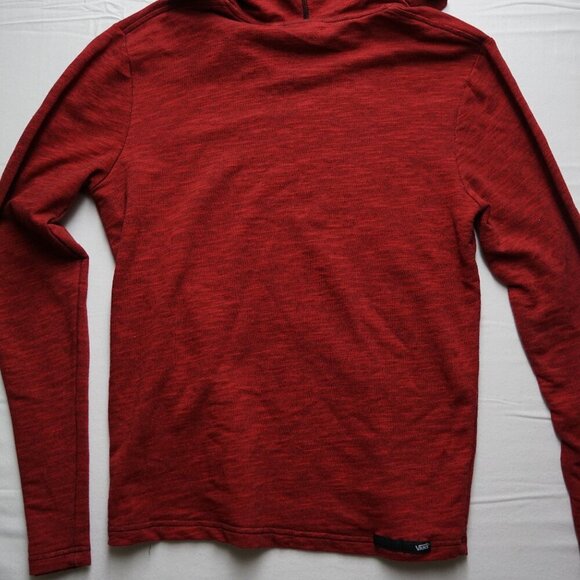 Men's Red Vans Hoodie Shirt, Size Medium - Picture 7 of 9